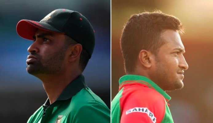 অবশেষে তামিমকে বাদ দেওয়া ইস্যুতে মুখ খুললেন সাকিব