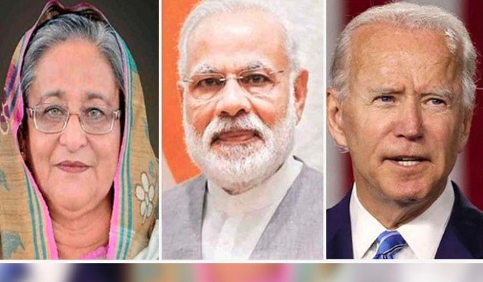 শেখ হাসিনা ও বাইডেনের সঙ্গে বৈঠক করবেন মোদি